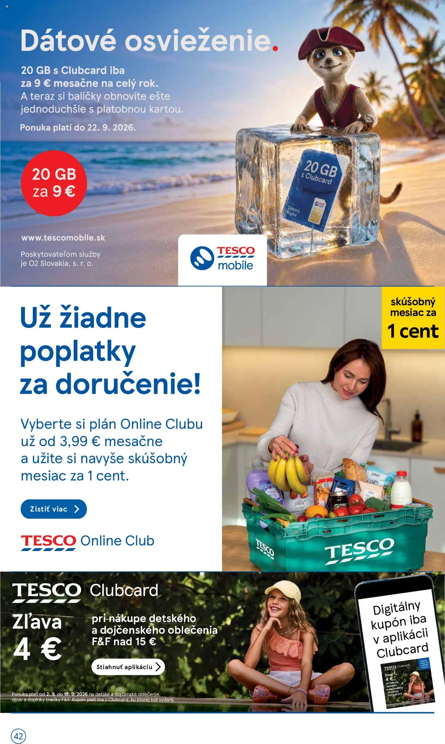 Náhľad Tesco letáku platného od 09.09.2026