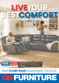 Preview of OK Furniture flyer valid from 23/07/2026