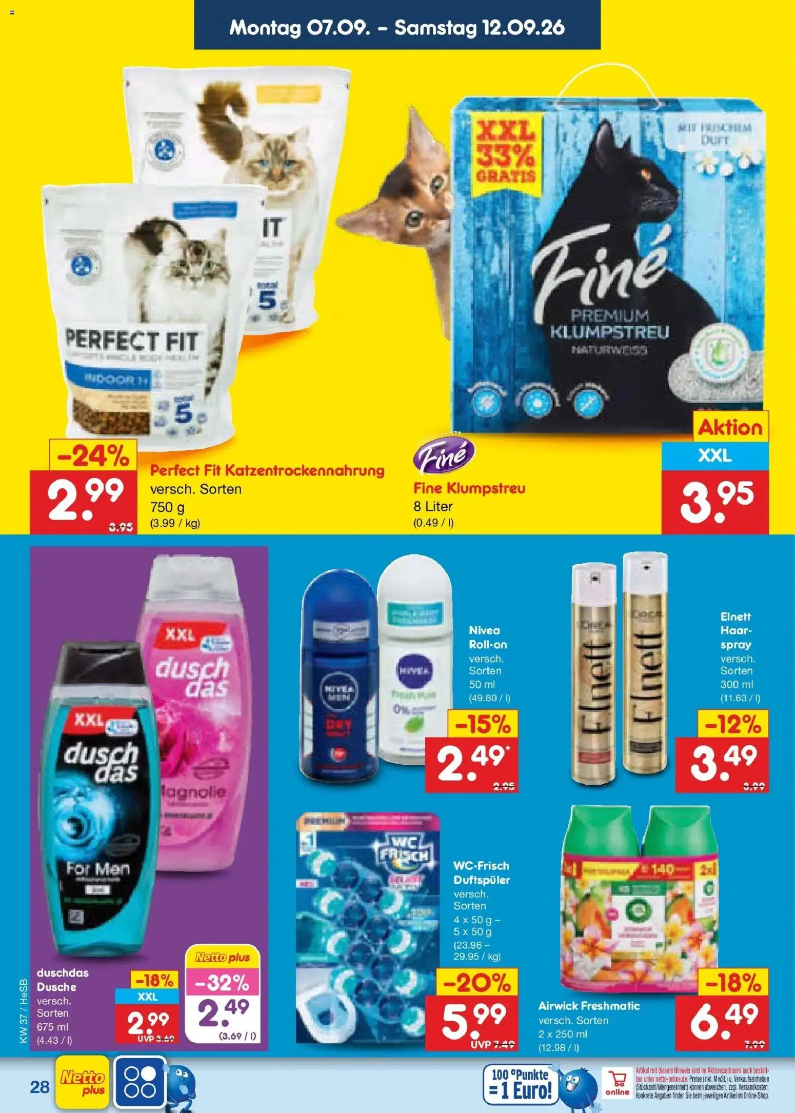 Vorschau von dem Prospekt des Geschäftes Netto Marken-Discount, gültig ab dem 07.09.2026 - Dusche, Duschdas