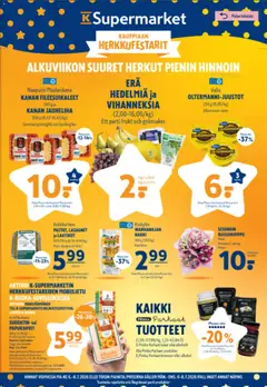 Kaupan K-Supermarket K-Supermarket tarjoukset esikatselu, voimassa 06/07/2026