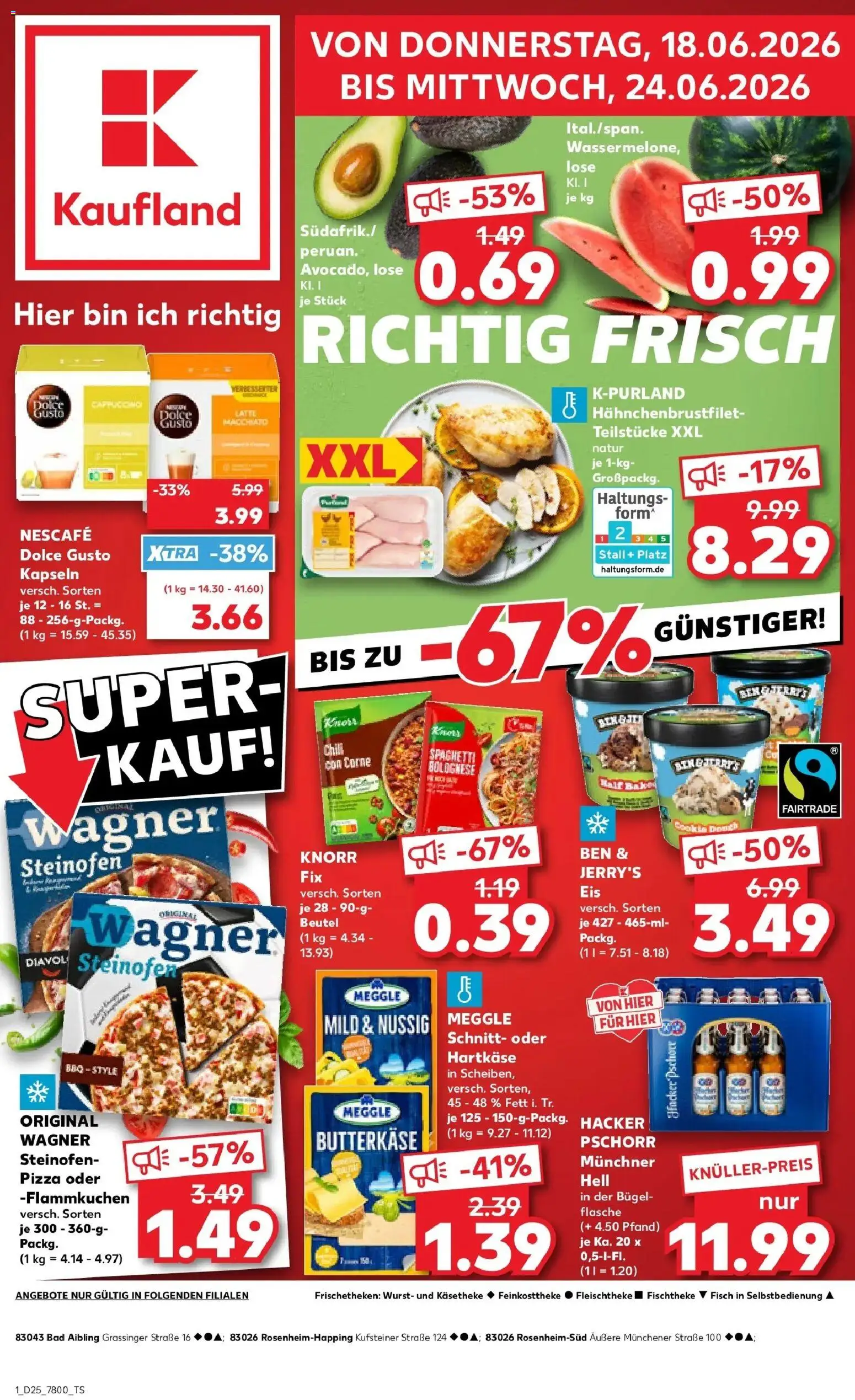 Vorschau von dem Prospekt des Geschäftes Kaufland, gültig ab dem 18.06.2026