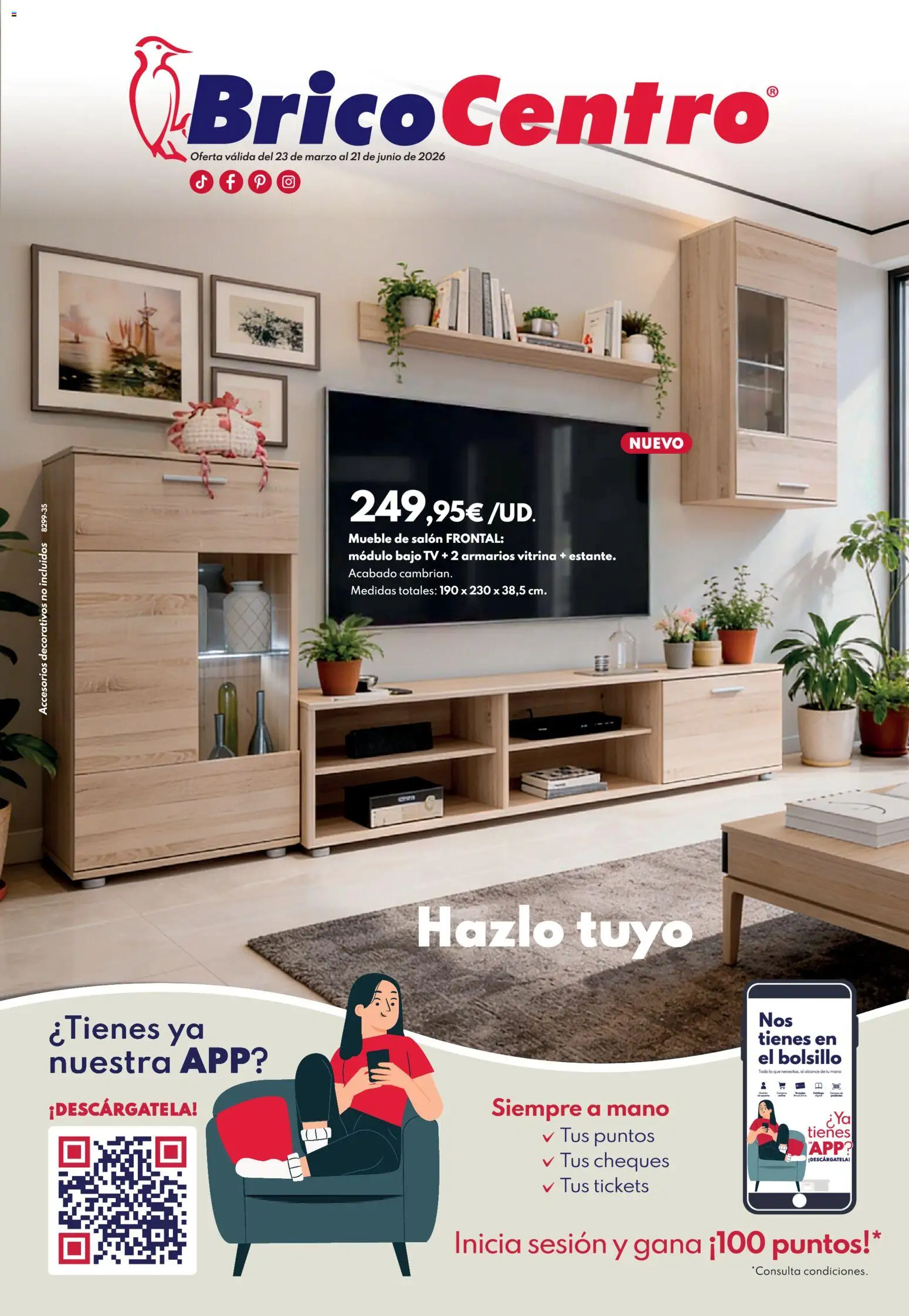 Vista previa del folleto de la tienda BricoCentro válido desde el 23/03/2026 - Salón