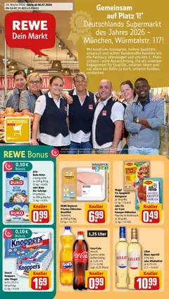 Vorschau von dem Prospekt des Geschäftes Rewe, gültig ab dem 05.07.2026