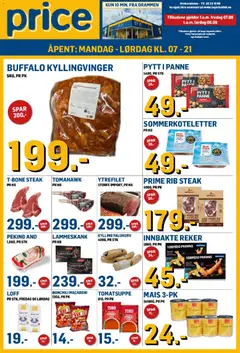 Forhåndsvis Price Lagerbutikk kundeavis fra butikk Price Lagerbutikk gyldig fra 07/08/2026