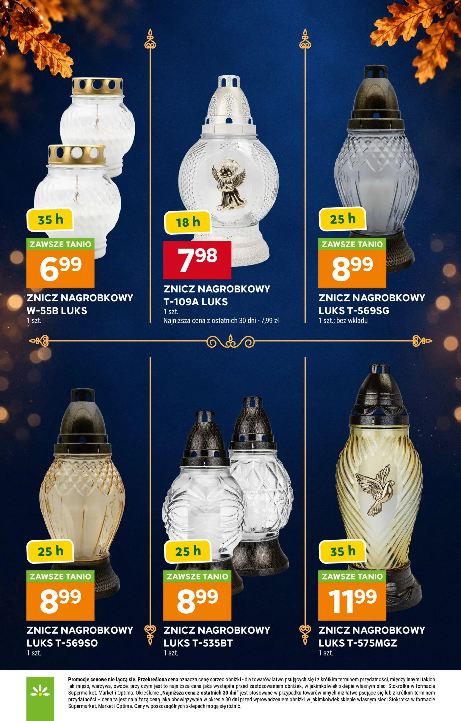 Pogląd gazetki "Stokrotka gazetka - Katalog Znicze" ze sklepu Stokrotka ważnej od 01.10.2026 - Stokrotka