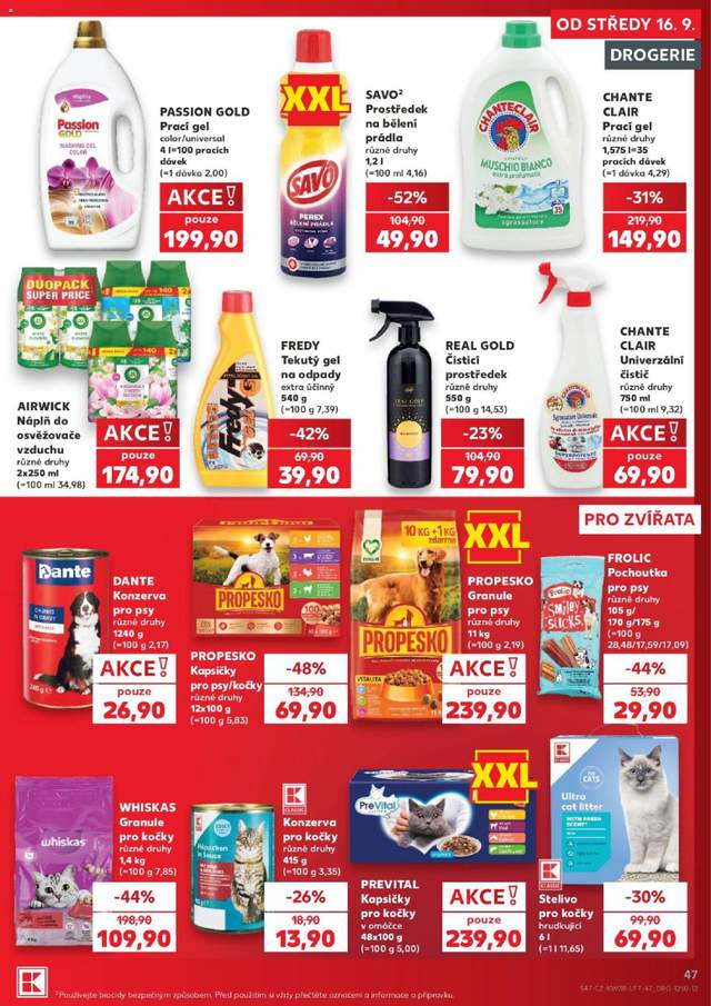 Nový Kaufland leták od 16.09.