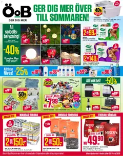 Förhandsgranska reklamblad ÖoB erbjudanden från butik ÖoB gäller från 25/05/2026