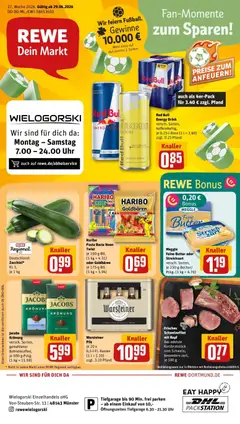 Vorschau von dem Prospekt des Geschäftes Rewe, gültig ab dem 29.06.2026