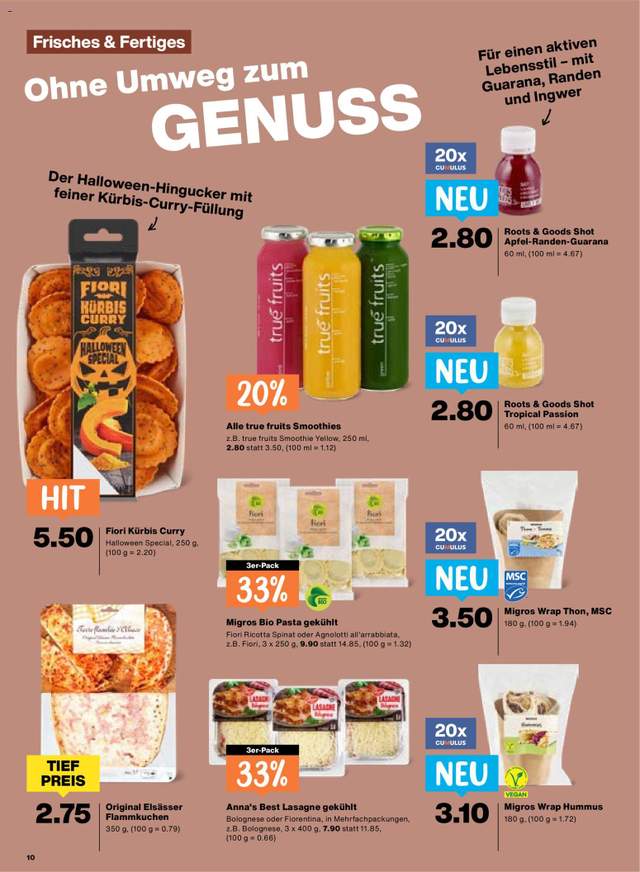 Neue Migros Aktionen ab 22.10.