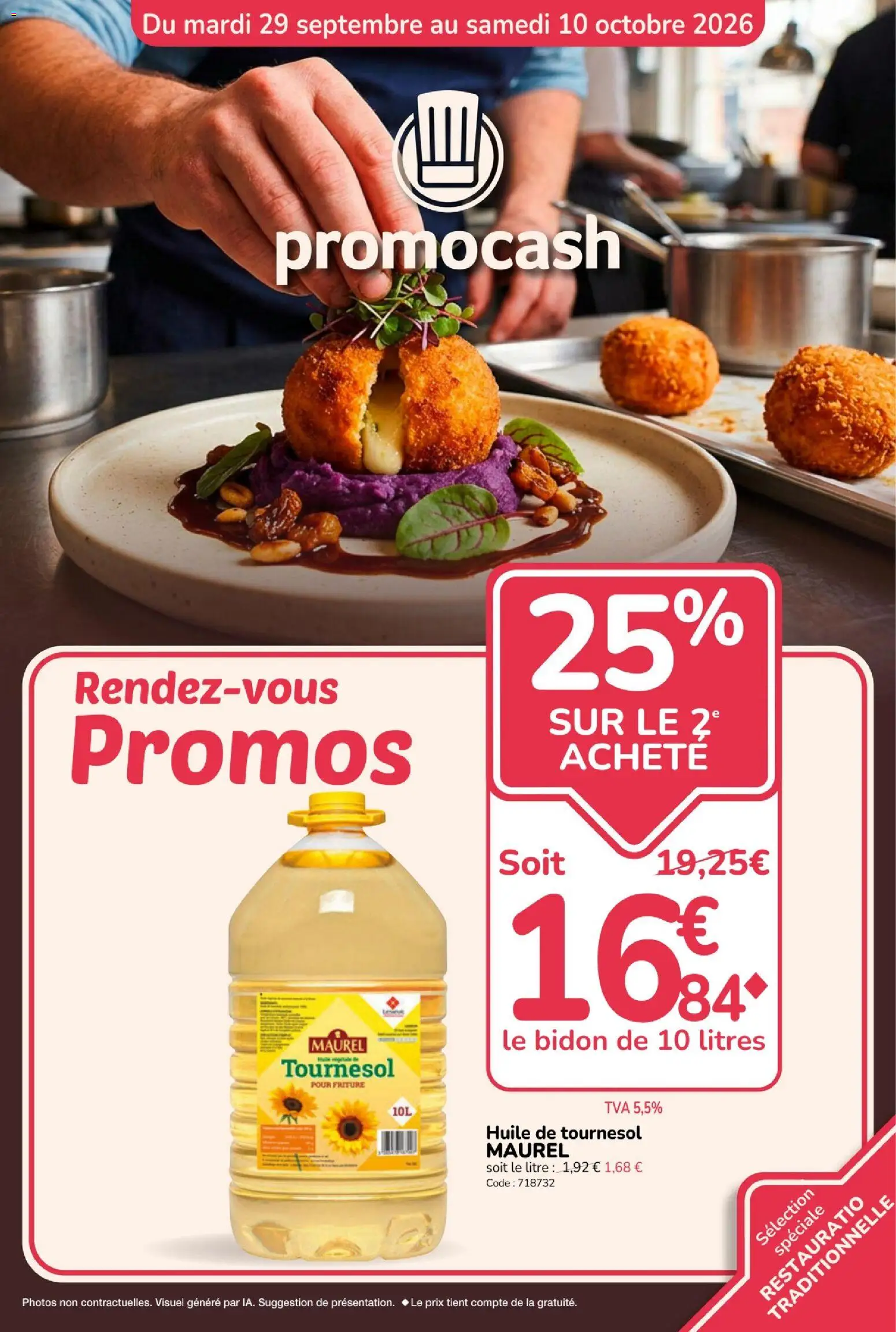 Prévisualisation de Promocash catalogue du magasin Promocash formulaire valide 29/09/2026