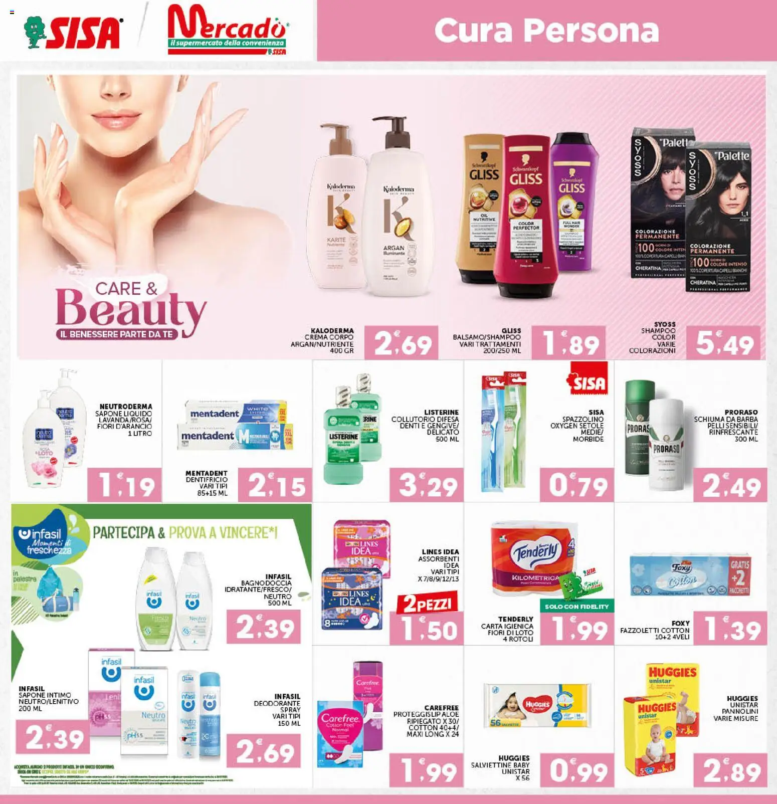 Anteprima dell'opuscolo SISA volantino Mercadò dal negozio SISA valido da 29/10/2026 - Fiori, Fiori di loto, Carta igienica, Intimo, Assorbenti, Dentifricio, Tè, Schiuma