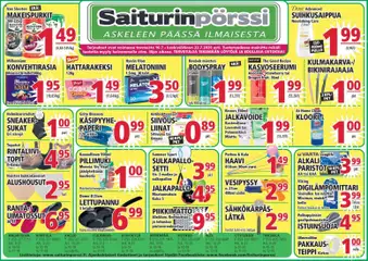 Kaupan Saiturinpörssi Saiturinpörssi tarjoukset esikatselu, voimassa 16/07/2026