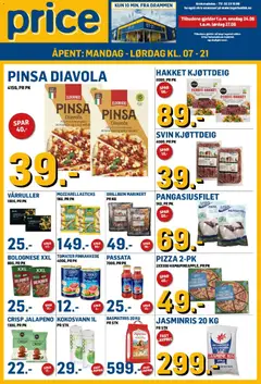 Forhåndsvis Price Lagerbutikk kundeavis fra butikk Price Lagerbutikk gyldig fra 24/06/2026