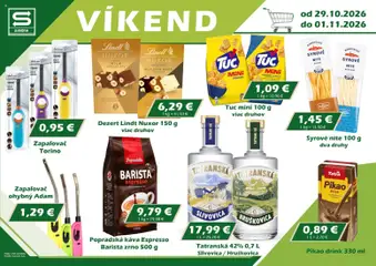 Náhľad Sintra letáku platného od 29.10.2026