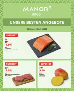 Vorschau des Merkblatts Manor aktionen vom Shop Manor gültig von 05.05.2026 bis 11.05.2026