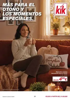 Vista previa del folleto de la tienda KIK válido desde el 28/08/2026 