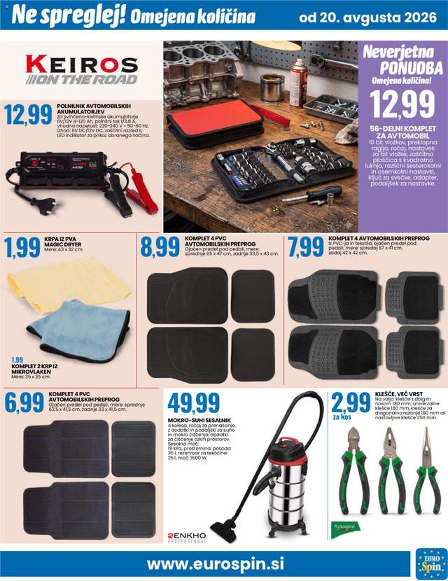 Novi Eurospin katalog od 20.08.