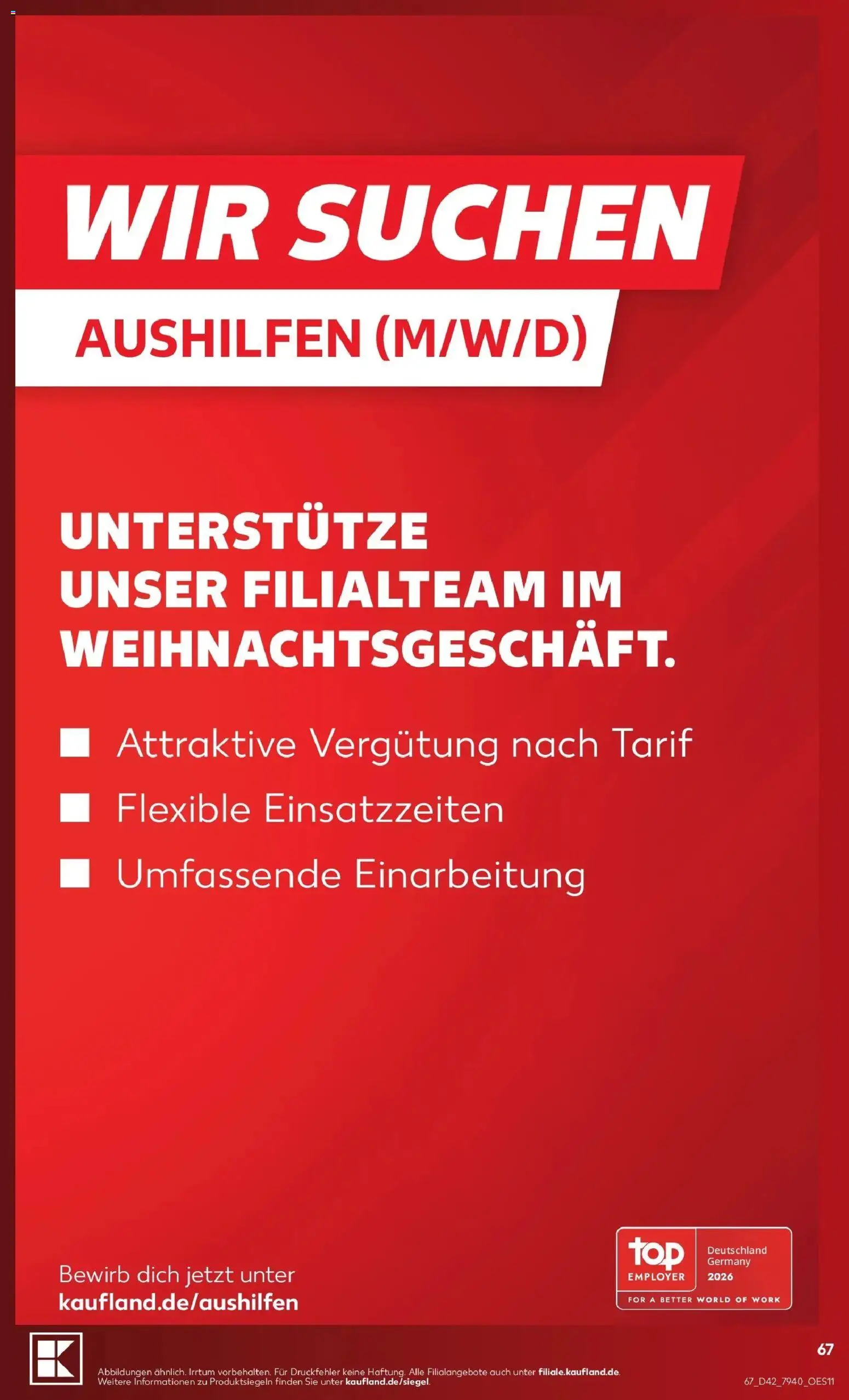 Vorschau von dem Prospekt des Geschäftes Kaufland, gültig ab dem 12.10.2026