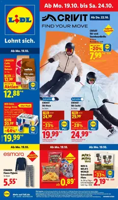 Vorschau von dem Prospekt des Geschäftes Lidl, gültig ab dem 19.10.2026