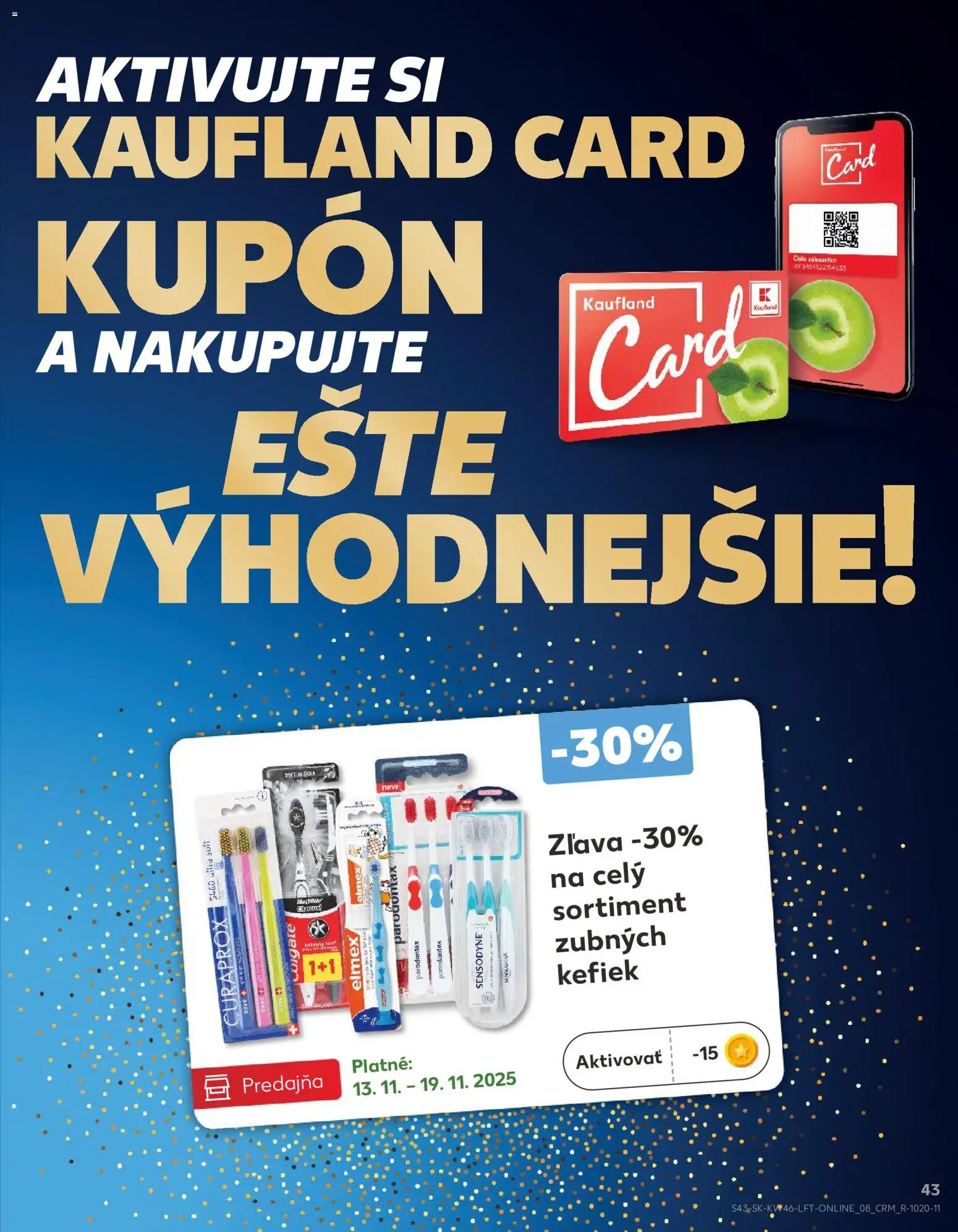 Náhľad Kaufland letáku platného od 13.11.2025 - Curaprox