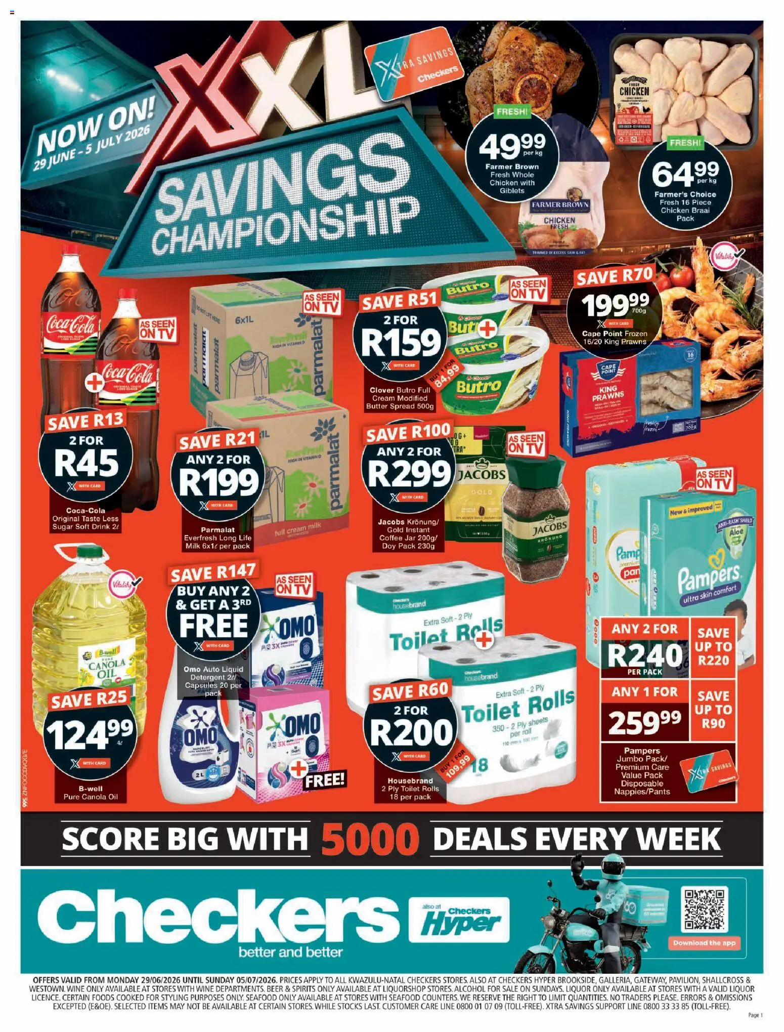 Preview of Checkers flyer valid from 29/06/2026