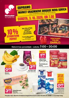Predogled kataloga iz trgovine Mercator veljaven od 03.10.2026