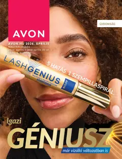 Avon - AVON online katalógus 2026 áprilisi megtekintése, amely érvényes 2026.04.01.-től