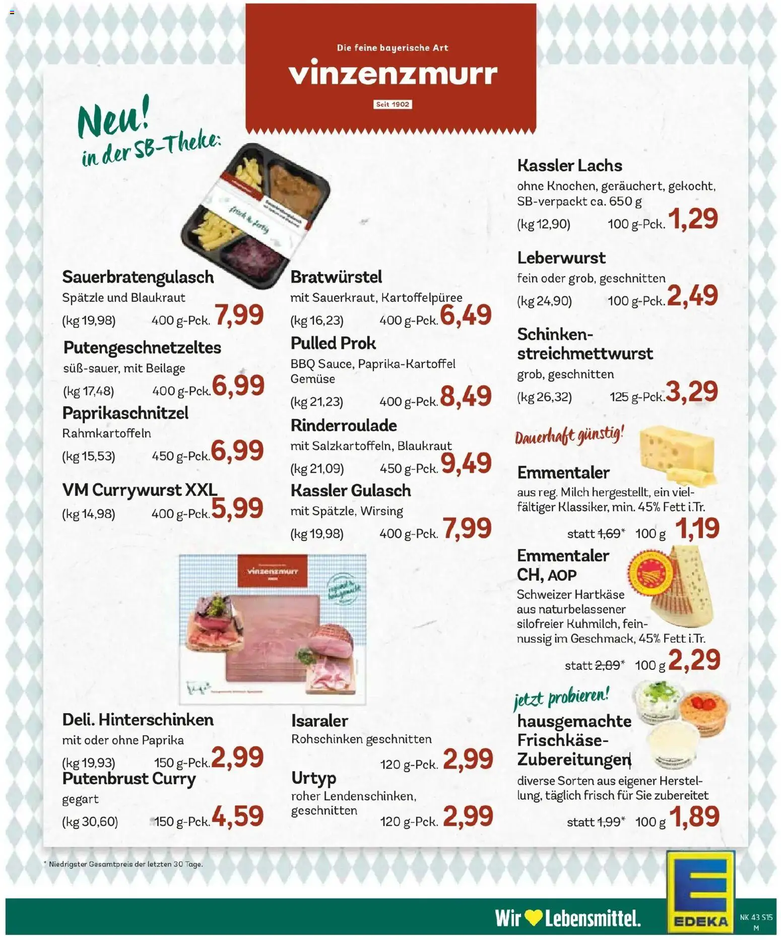 Vorschau von dem Prospekt des Geschäftes Edeka, gültig ab dem 19.10.2026