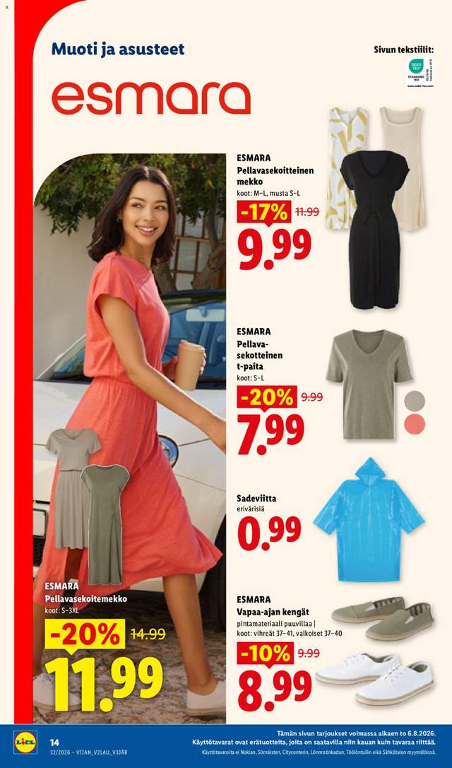 Uusi Lidl tarjouslehti alkaen 06/08