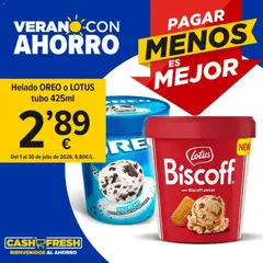 Vista previa del folleto de la tienda Cash Fresh válido desde el 01/07/2026 