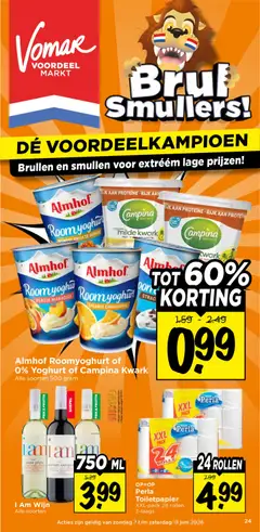 Voorbeeld van Vomar folder van winkel Vomar geldig vanaf 07-06-2026