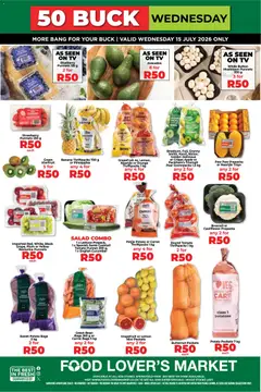 Preview of Food Lover's Market flyer valid from 15/07/2026