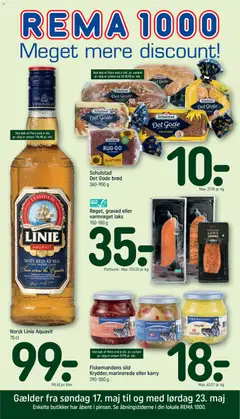Eksempel på tilbudsavis Rema 1000 - Tilbudsavis uge 21 fra butik Rema 1000 gyldig fra 17/05/2026