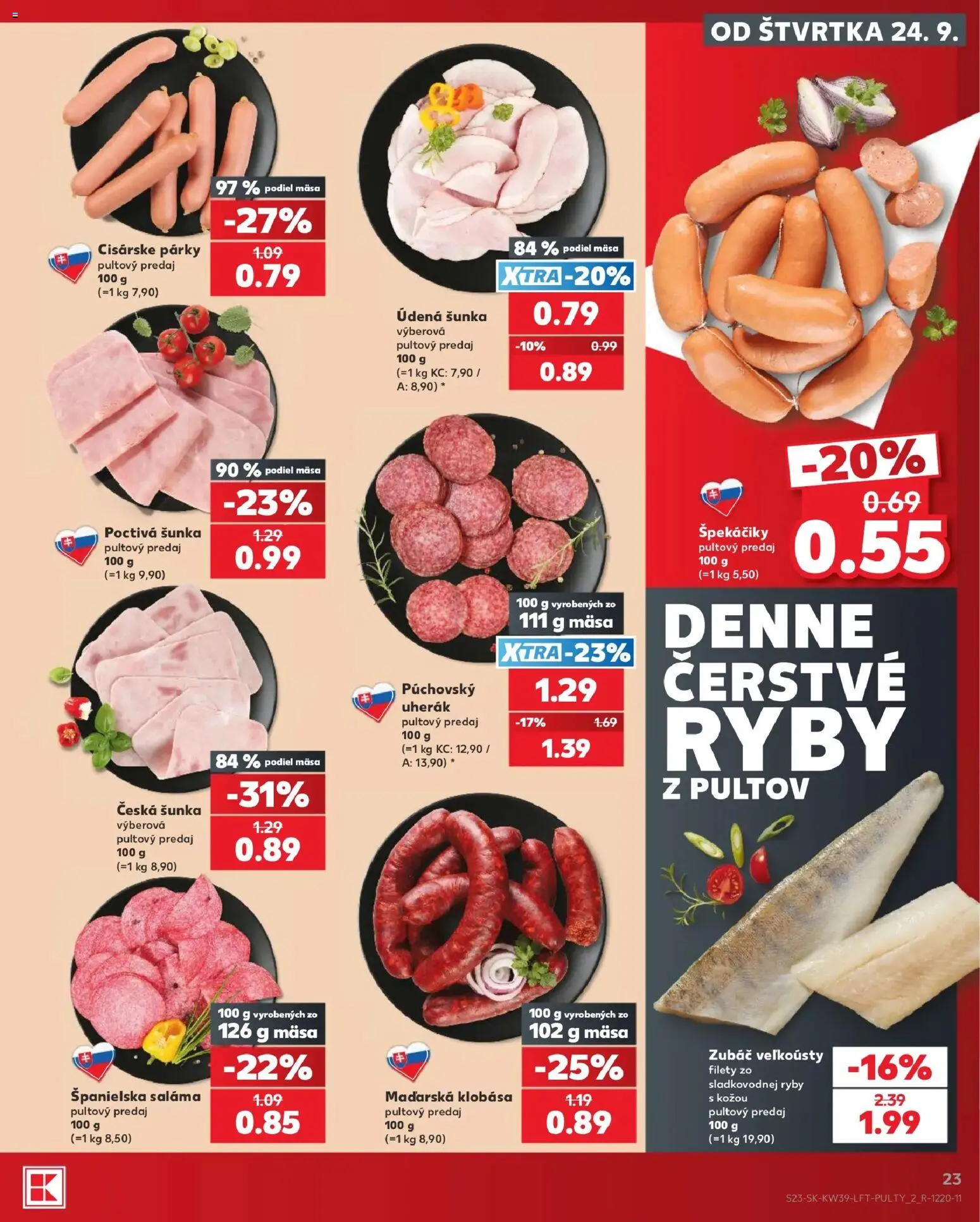 Náhľad Kaufland letáku platného od 24.09.2026