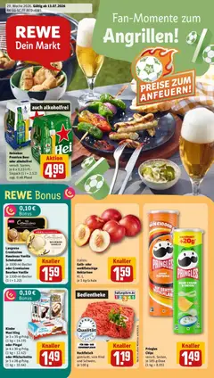 Vorschau von dem Prospekt des Geschäftes Rewe, gültig ab dem 13.07.2026