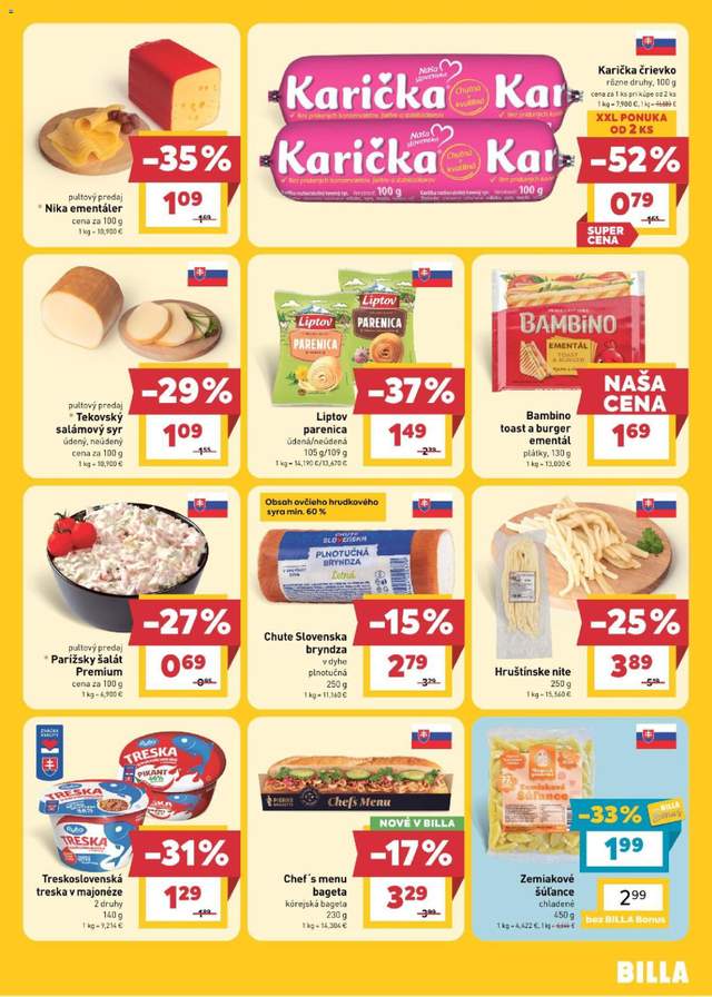 Nový Billa leták od 16.09.