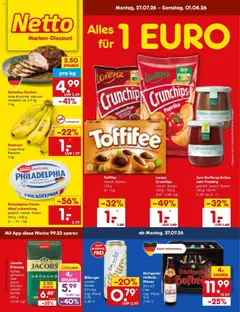 Vorschau von dem Prospekt des Geschäftes Netto Marken-Discount, gültig ab dem 27.07.2026