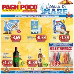Anteprima dell'opuscolo Paghi Poco volantino dal negozio Paghi Poco valido da 21/07/2026
