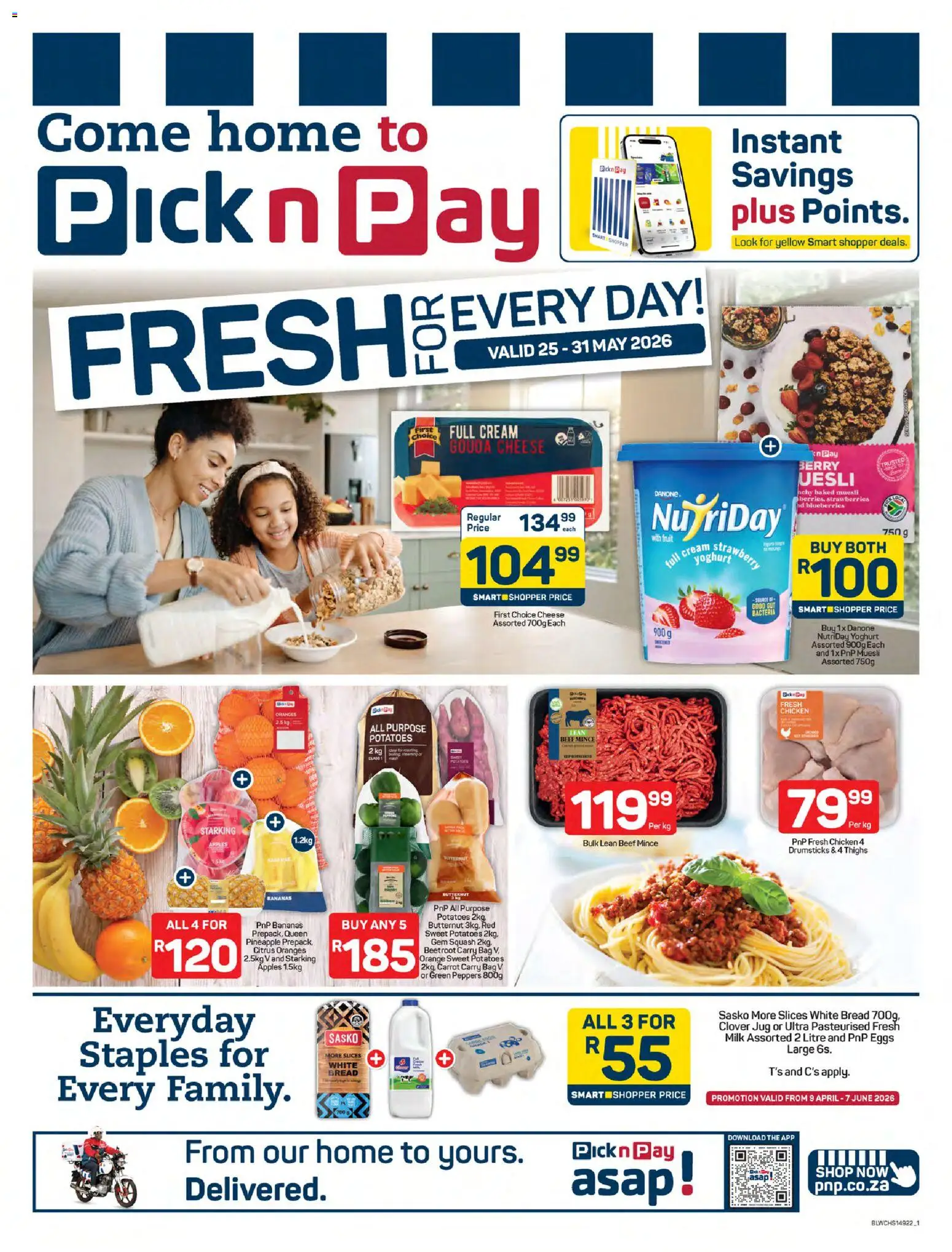 Preview of Pick n Pay flyer valid from 25/05/2026