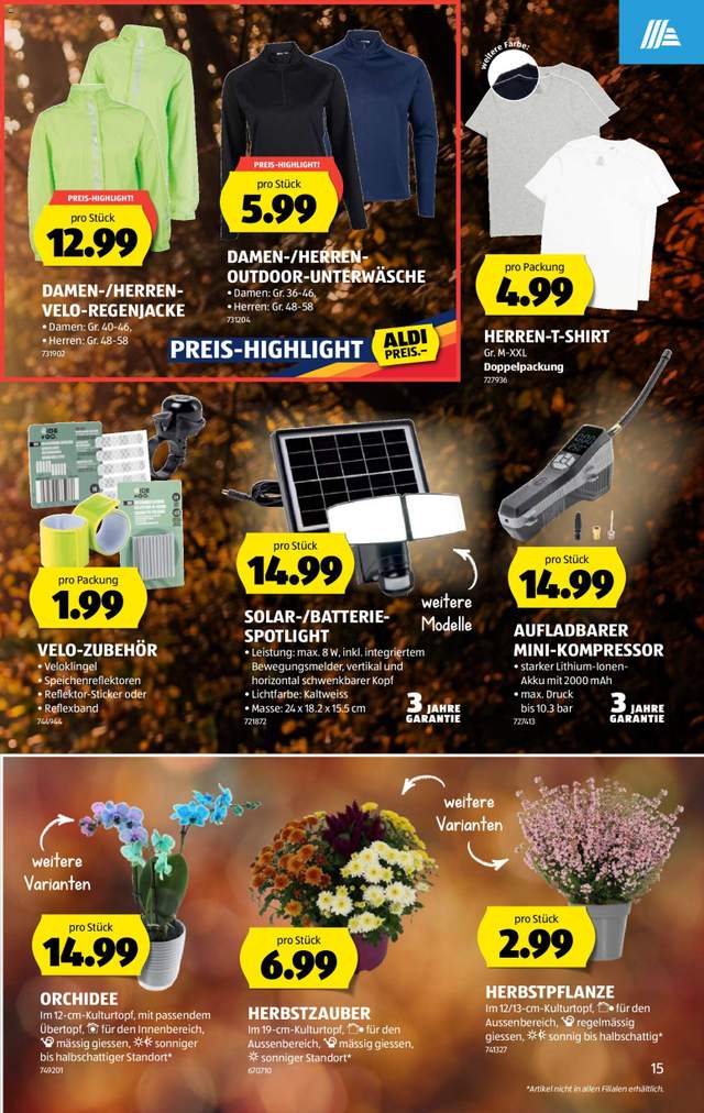 Neue Aldi Aktionen ab 10.09.