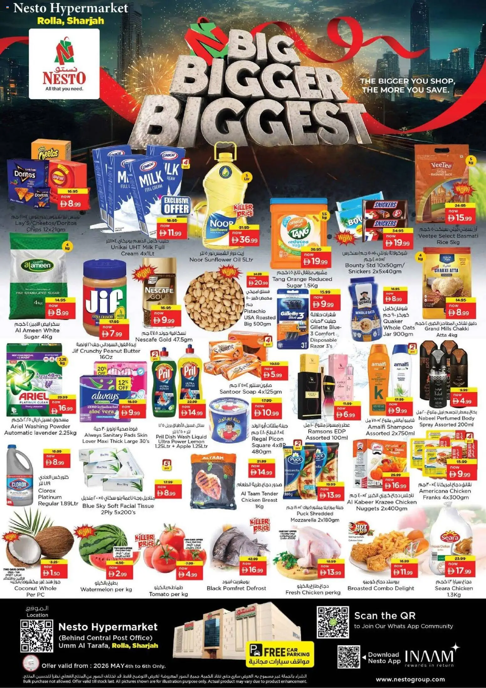 Preview of the catalogue Nesto catalogue_big bigger biggest of store Nesto valid from 4 May, 2026