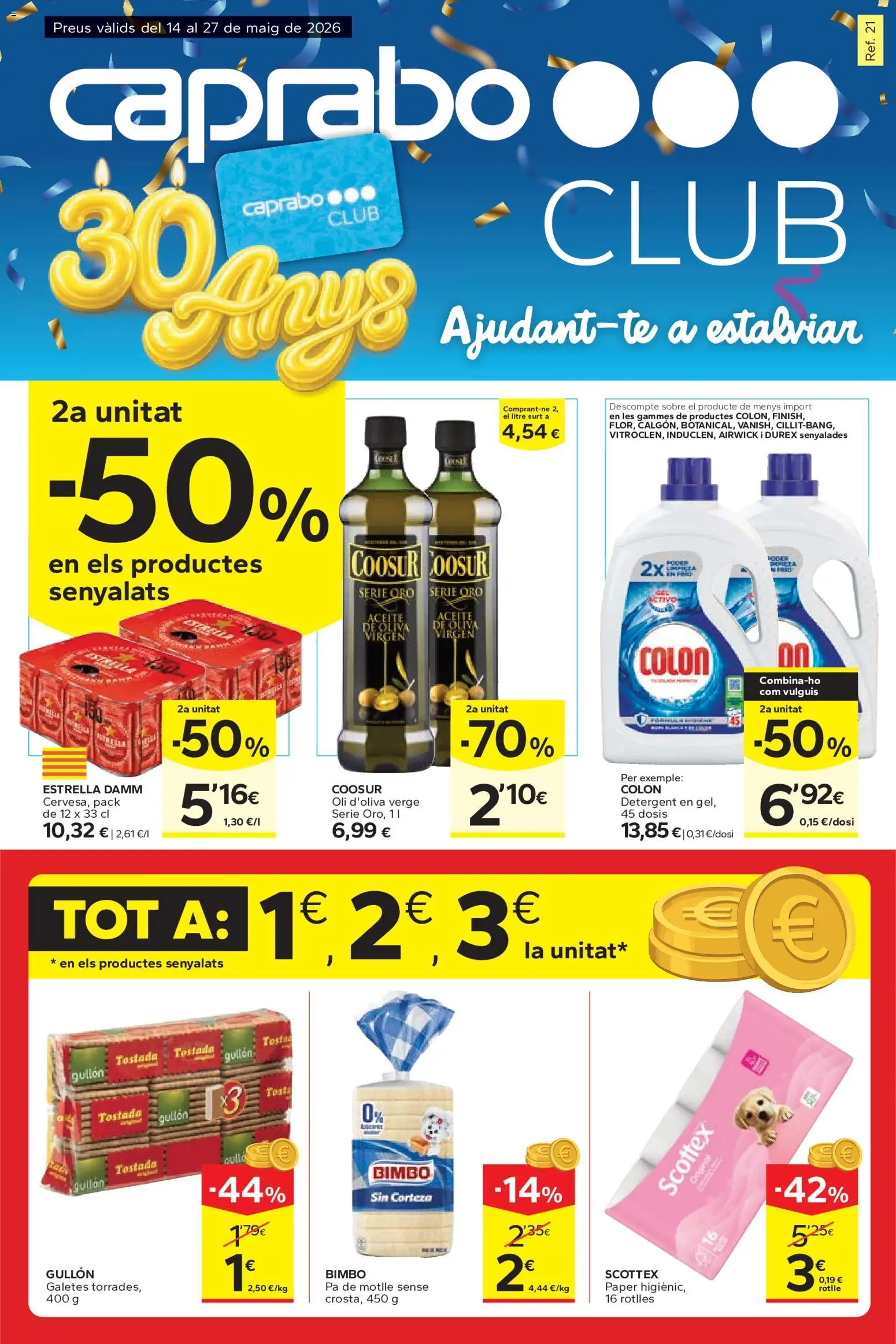 Vista previa del folleto de la tienda Caprabo válido desde el 14/05/2026 