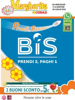 Anteprima dell'opuscolo Conad volantino Margherita Lombardia dal negozio Conad valido da 15/07/2026
