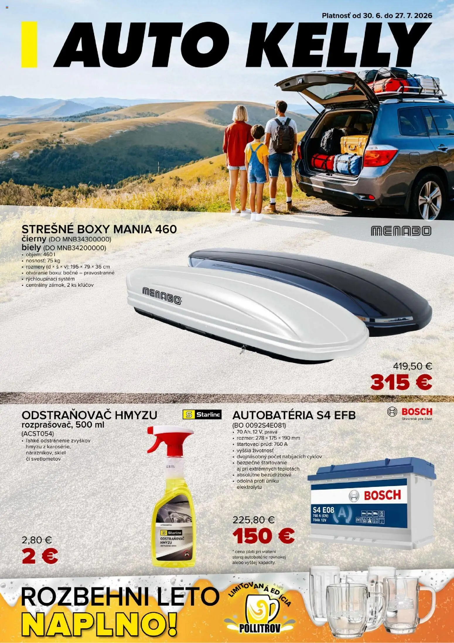 Náhľad Auto Kelly letáku platného od 30.06.2026