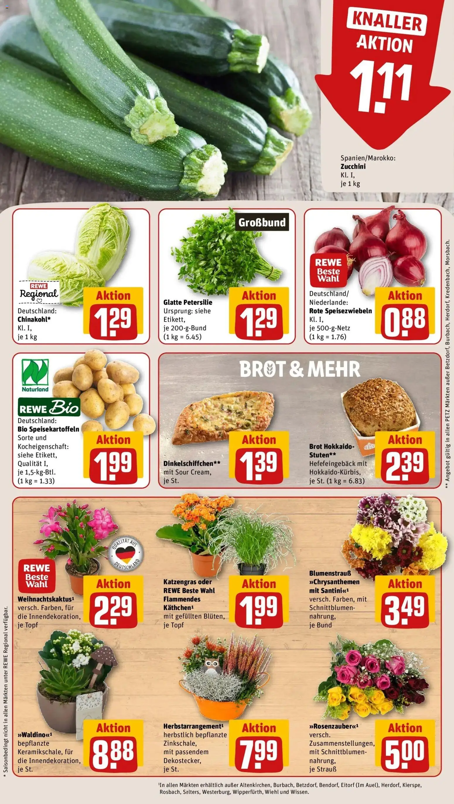Vorschau von dem Prospekt des Geschäftes Rewe, gültig ab dem 26.10.2026