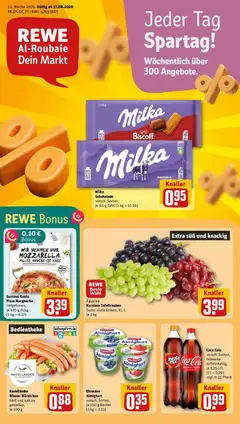 Vorschau von dem Prospekt des Geschäftes Rewe, gültig ab dem 17.08.2026