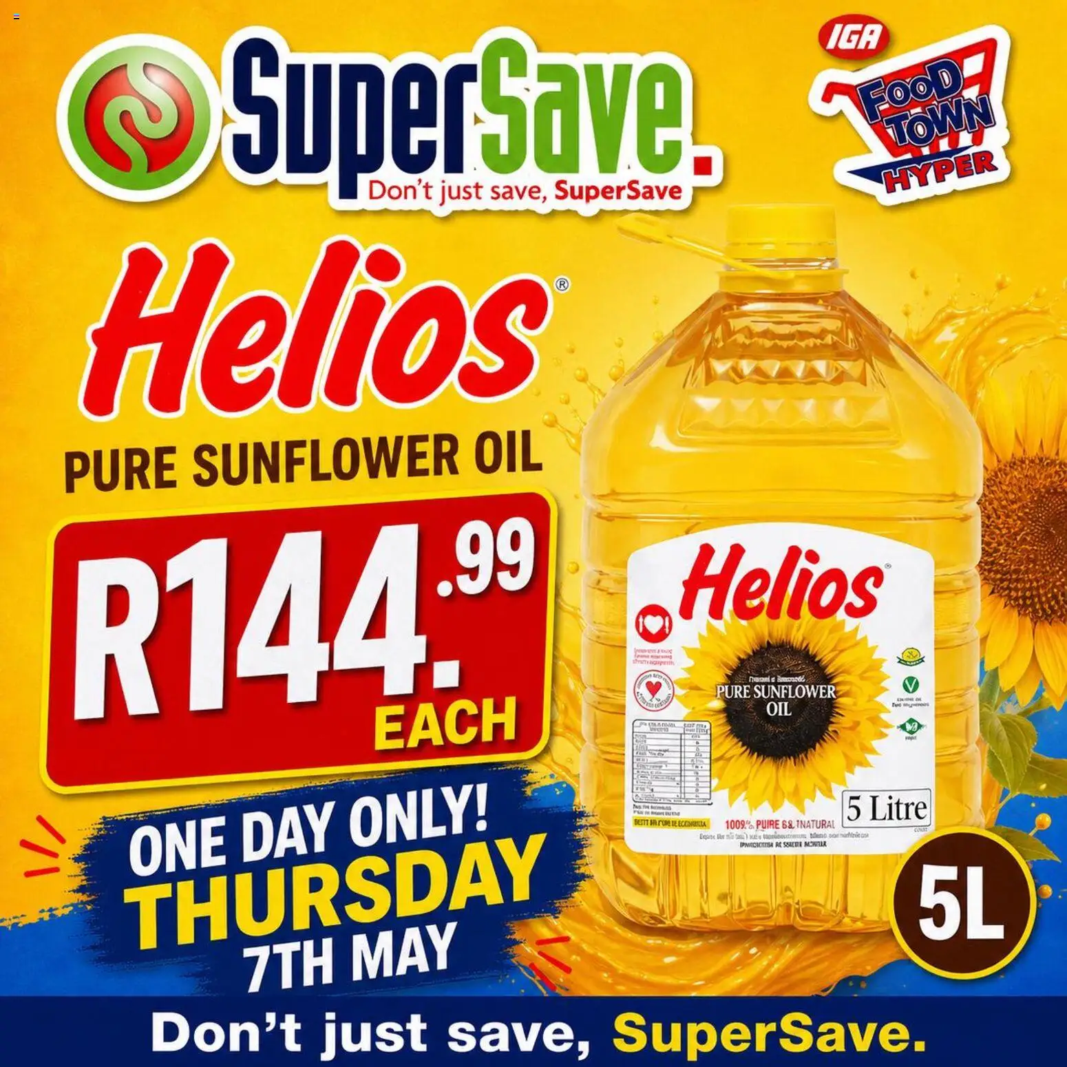 Preview of Super Save flyer valid from 07/05/2026 - Oil