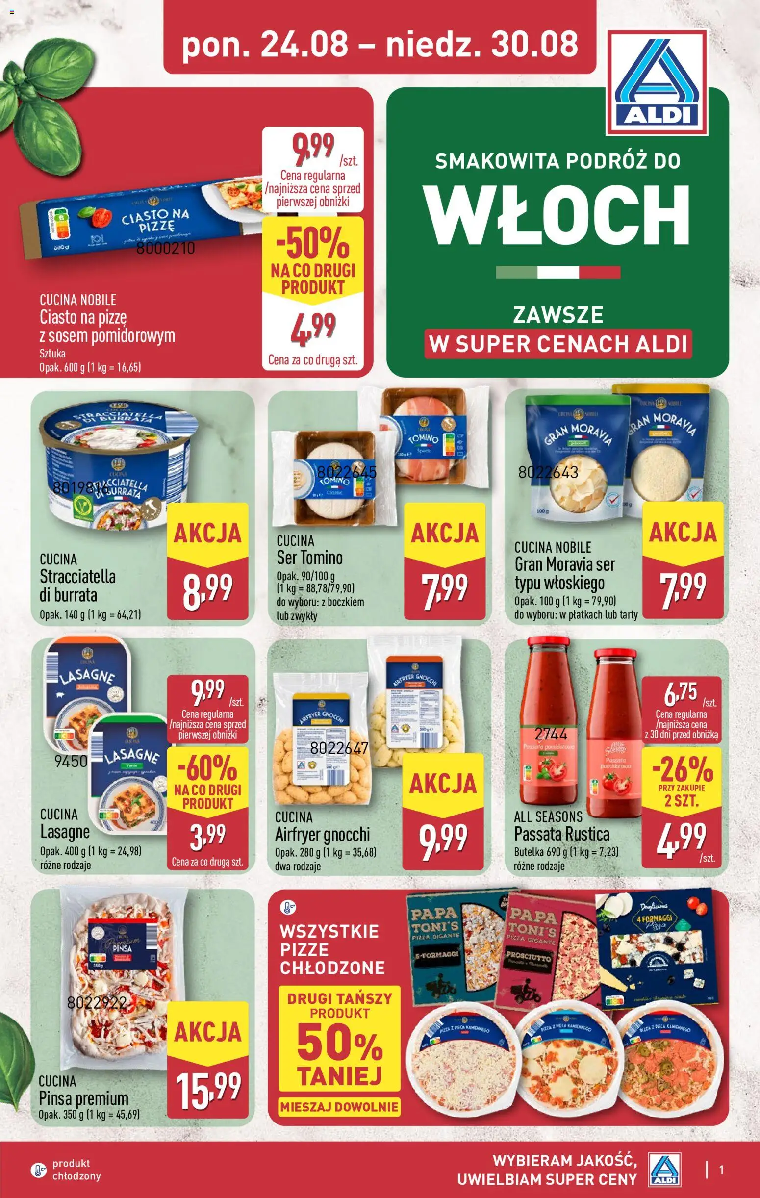 Náhled nabídky: Aldi Polsko Aldi Polsko leták - Pełna oferta platný od 24.08.2026