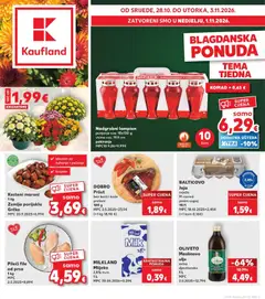 Pregled letka Kaufland Katalog trgovine Kaufland vrijedi od 28.10.2026