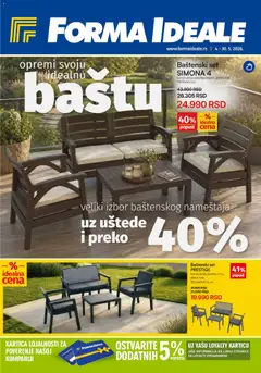 Pregled Forma Ideale kataloga - važi od 04.05.2026